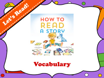 Preview of How to Read a Story Vocabulary Visuals (for ELLs)