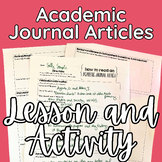 How to Read an Academic Journal Article Lesson and Practic