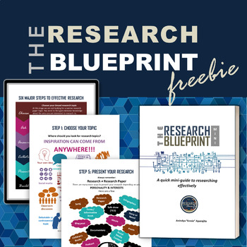 Preview of How to Research - The Research Process Steps - FREEBIE!!