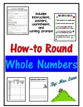 Preview of How-to Round Whole Numbers