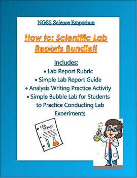 Preview of How to: Scientific Lab Reports Bundle!