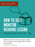 How to Self-Monitor Reading Lesson (4-7 Grade)