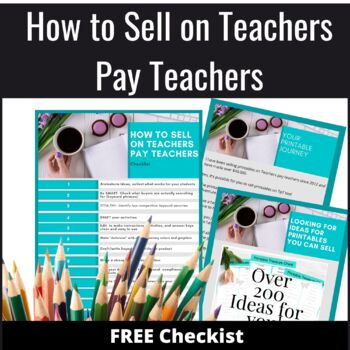 How to Sell on Teachers Pay Teachers 