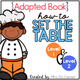 How to Set the Table Adapted Books { Level 1 and Level 2 }