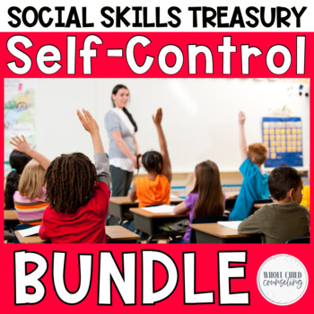 Preview of How to Show Self Control Digital and Print SEL Activity and Game BUNDLE