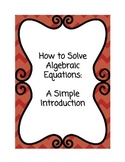How to Solve Algebraic Equations - An Introductory Workbook