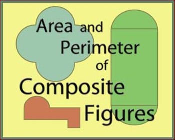 Preview of How to Solve Area and Perimeter of Composite Figures Student Worksheet