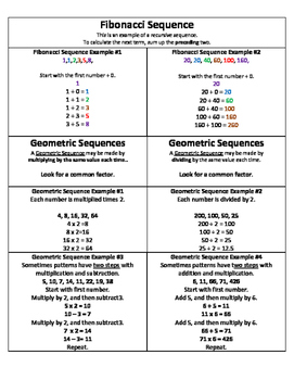 solving sequences