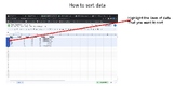 How to Sort Data in Sheets (Mac)