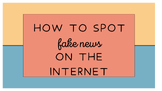 How to Spot Fake News Lesson & Activity for Elementary Stu