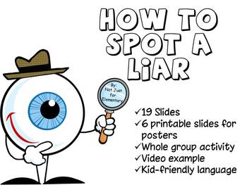 Preview of How to Spot a Liar Powerpoint