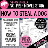 How to Steal A Dog Novel Study { Print & Digital }
