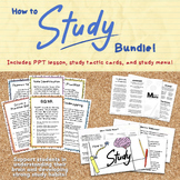 How to Study Bundle - Building student skills, study tacti