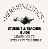 How to Study the Bible: Hermeneutics (Student Workbook and