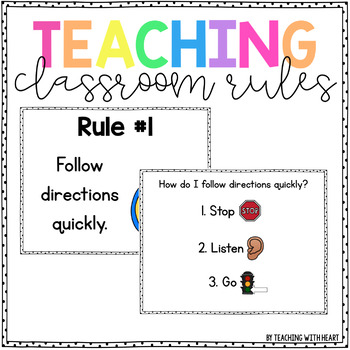 Preview of How to Teach Classroom Rules and Expectations