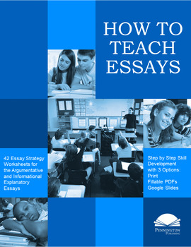 Preview of How to Teach Essays | Digital Options