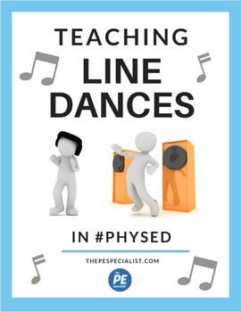 Preview of How to Teach Line Dances in Physical Education |Dance Steps Cheat Sheet for PE|