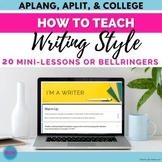 How to Teach & Review Writing Style Digital Activity