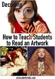 How to Teach Style in Art