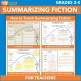 How to Teach Summarizing Fiction Freebie