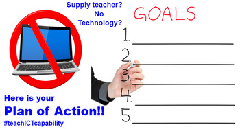 Preview of How to Teach Technology without Technology in the Classroom - Plan of Action!!