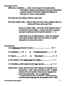 Preview of How to Teach  Word Problems part 1