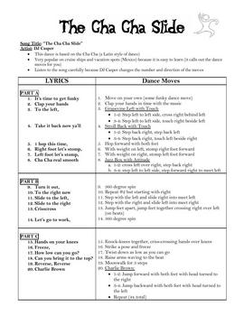 How to Teach the Cha Cha Slide Dance by Ms G s Teaching Ideas TPT