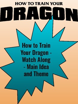 Preview of How to Train Your Dragon Movie Watch Along - Main Idea and Theme