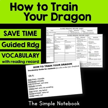 Preview of How to Train Your Dragon: Vocabulary