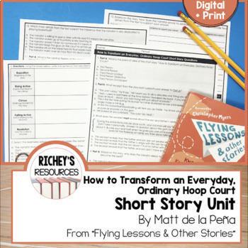 Preview of How to Transform an Everyday, Ordinary Hoop Court Short Story Unit