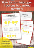How to Turn Improper Fractions into Mixed Numbers