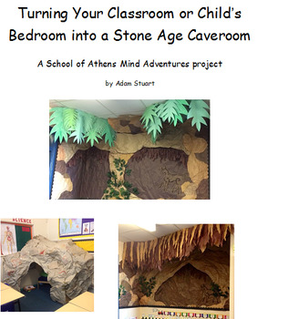 Preview of Turn Your Classroom/Bedroom into a Stone Age Caveroom ~ Reading Lesson Plan
