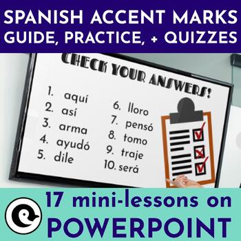 Preview of How to Use Accent Marks in Spanish: Basic Lessons