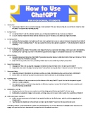 How to Use ChatGPT for High School Students - An Introduct