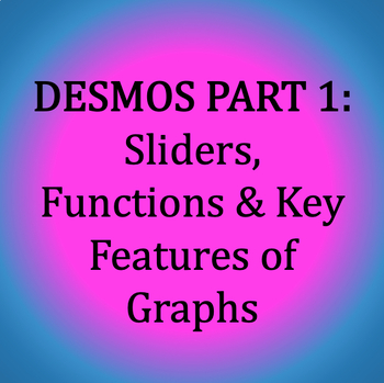 Preview of How to Use Desmos on Algebra 1 State Tests & EOC Exams PART 1