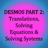 How to Use Desmos on Algebra 1 State Tests & EOC Exams PART 2