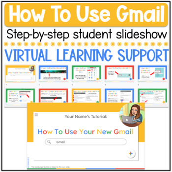 Preview of How to Use Gmail Slideshow - Virtual Learning! 