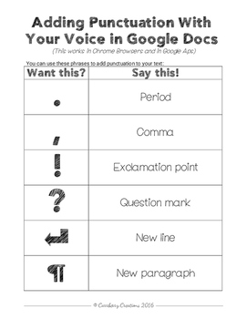 turnon speech to text in google docs