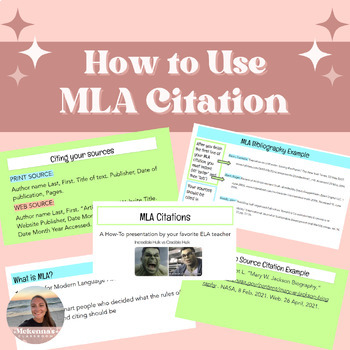 Preview of How to Use MLA Citation