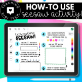 How to Use SEESAW for Students - ALL GENERAL TOOLS- Back t