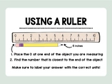 How to Use a Ruler Poster