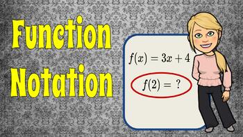Preview of How to Use and Interpret Function Notation