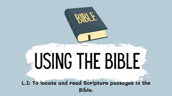 Preview of How to Use the Bible
