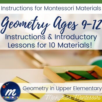 Preview of How to Use your Geometry 2 Materials Montessori inc 1st Presentations