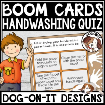 Preview of How to Wash Your Hands BOOM Cards