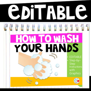 Preview of How to Wash Your Hands (EDITABLE)