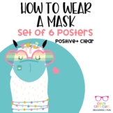 How to Wear a Mask Poster Set