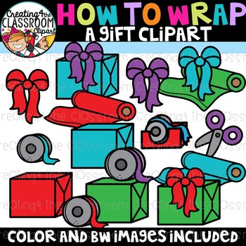 wrapped gifts clipart