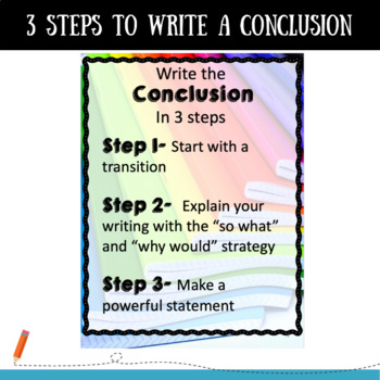 how to construct a conclusion
