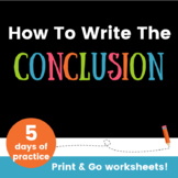 How To Write The Conclusion Of An Essay